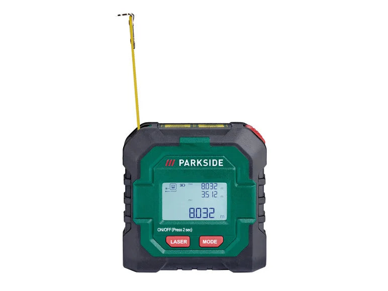 Télémètre laser sans fil PARKSIDE® avec ruban à mesurer PLMB 4 C2, portée 50 m