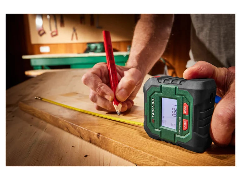 Télémètre laser sans fil PARKSIDE® avec ruban à mesurer PLMB 4 C2, portée 50 m