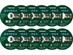 Parkside® Set accessori per smerigliatrice angolare, 4 o 12 pezzi