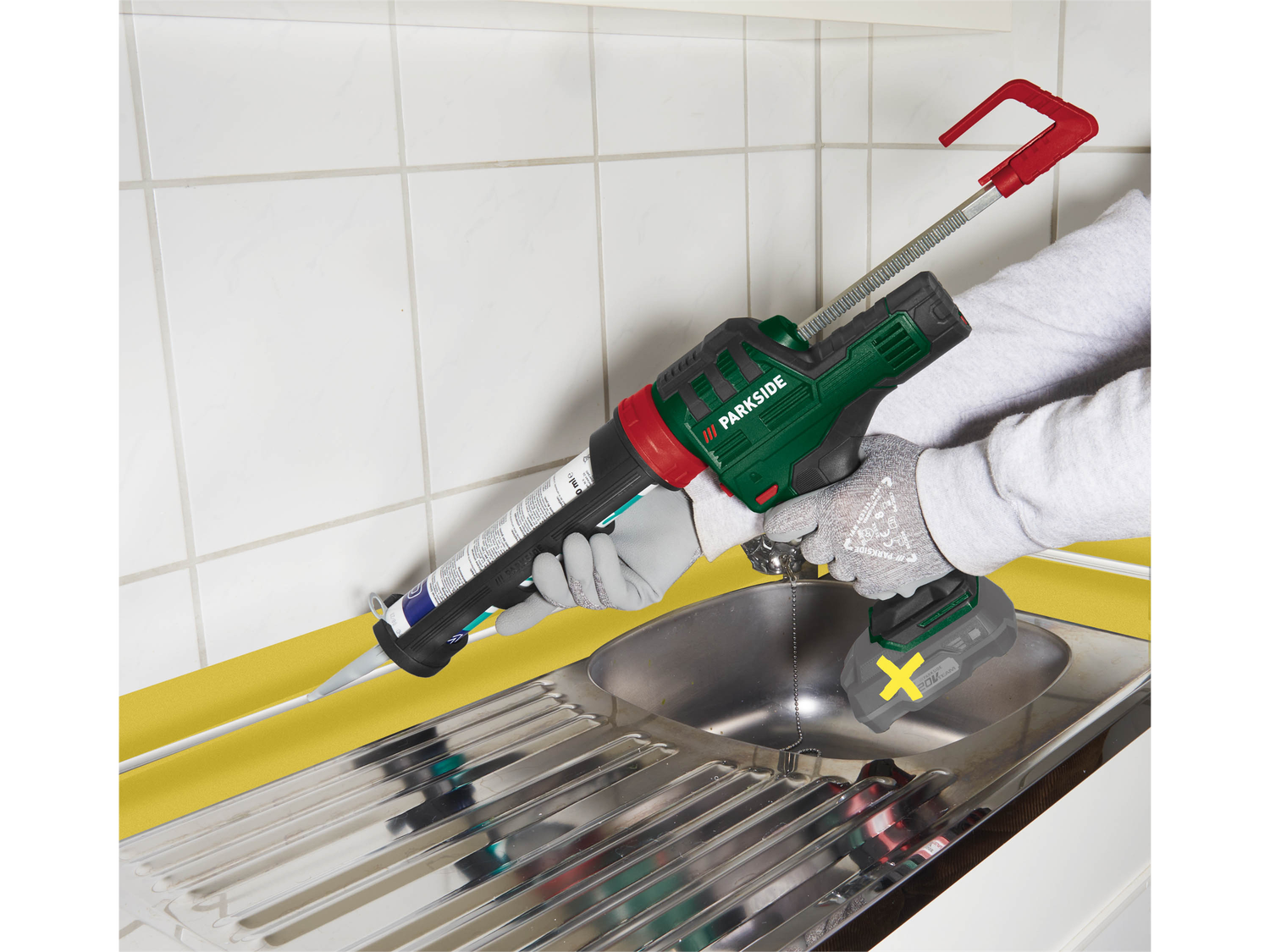 Pistolet à cartouches rechargeables Parkside® 