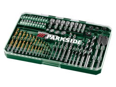 Coffret de 64 forets Parkside® pour perceuse ou tournevis